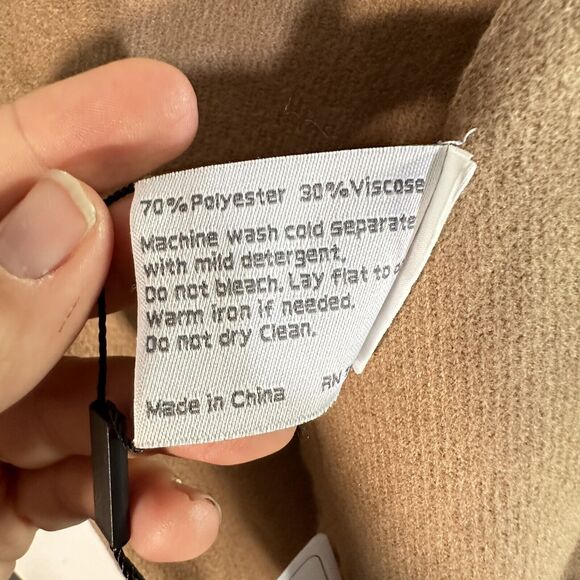 Bedford Collections Edinburgh Throw Sandalwood Blanket Faux Cashmere Monogrammed - Picture 4 of 9